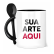 Caneca Colorida Com Colher