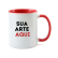 Caneca Com Alça Colorida