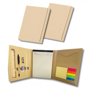 Bloco de Notas + KIT  15x21cm IPRESSÃO 1 COR   *Mínimo 20 peças*