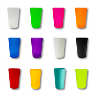 COPOS ECOLÓGICOS  capacidade - 500ml Silk ou Transfer   
