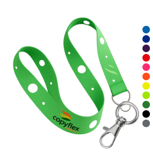 CORDÃO PARA CRACHÁ PERSONALIZADO  39x2CM 4x4 (Colorido Frente e Verso)   Clip Mosquetão