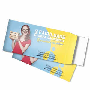 Envelopes para A4 dobrado Offset 90g 24.1cm x 28.1cm aberto (11.3cm x 23cm fechado) Aba Lateral 4x0  Corte e Vinco Colagem