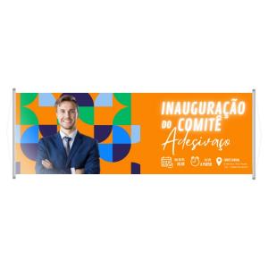 Faixa Tamanhos Pré-Definidos Lona Front 380g  4x0 (Frente Colorido x Verso em Branco)   
