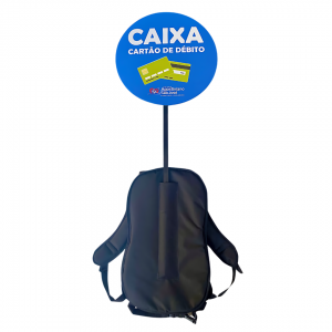 KIT MOCHILA PIRULITO 38CM Adesivo 0,10mm 38cm x 38cm 4x4 (Color Frente e Verso)   