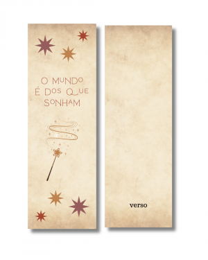 Marcador de Página Couché 300g 4.8cm x 17,75cm 4x4 (Frente e Verso Colorido) Laminação Fosca Frente e Verso Corte Reto 