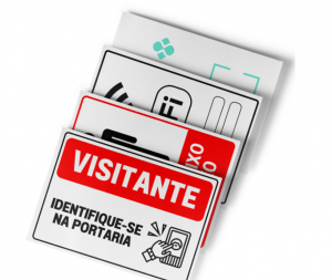 PLACA DE PVC COM FITA 2MM PVC 40x30cm    