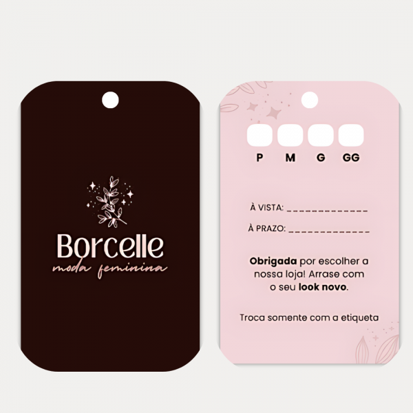 TAGS BORDAS ARREDONDADAS
